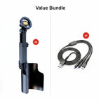 48%OFF|🔥Car Cup Holder Phone Mount – 360° adjustable, strong N52 magnet, one-handed operation, fits all phones, stable magnetic and clamp models for safe driving