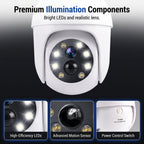 ⏰Sale 49% OFF - Solar-Powered Simulated Surveillance Camera Street Light