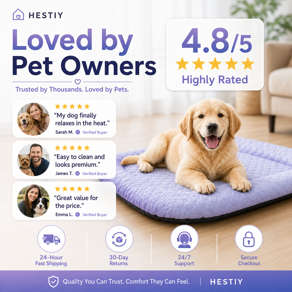 🐶🐱❄️Cooling Gel Mat for Pets Summer Heat Relief Pad Breathable Non-Toxic Cool Sleeping Mat for Dogs Cats