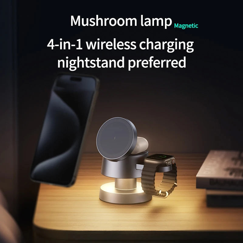 🔥Hot Sale 49％🔥Mushroom Lamp Wireless Charging Station ✈ Free shipping🔥