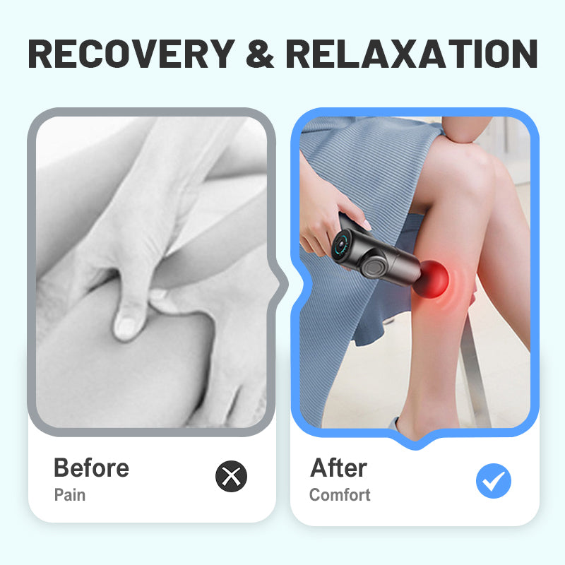 💥Portable Deep Tissue Massager with 6 Speeds & 8 Heads🎁