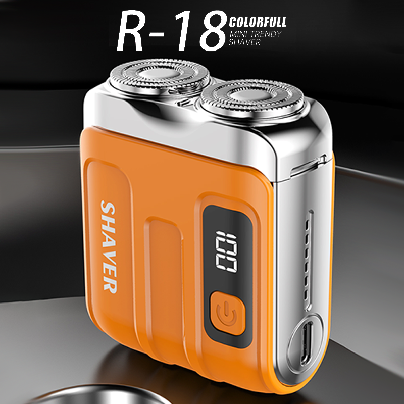 📢📢50% OFF !! ⏰Portable Mini Men's Electric Shaver – Compact & Rechargeable