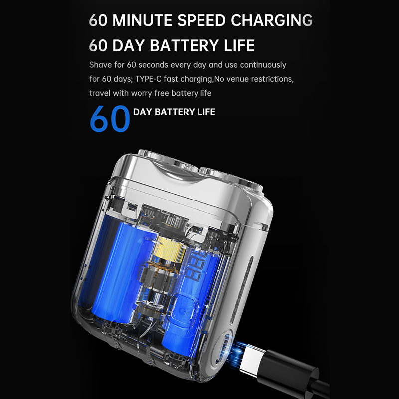 📢📢50% OFF !! ⏰Portable Mini Men's Electric Shaver – Compact & Rechargeable