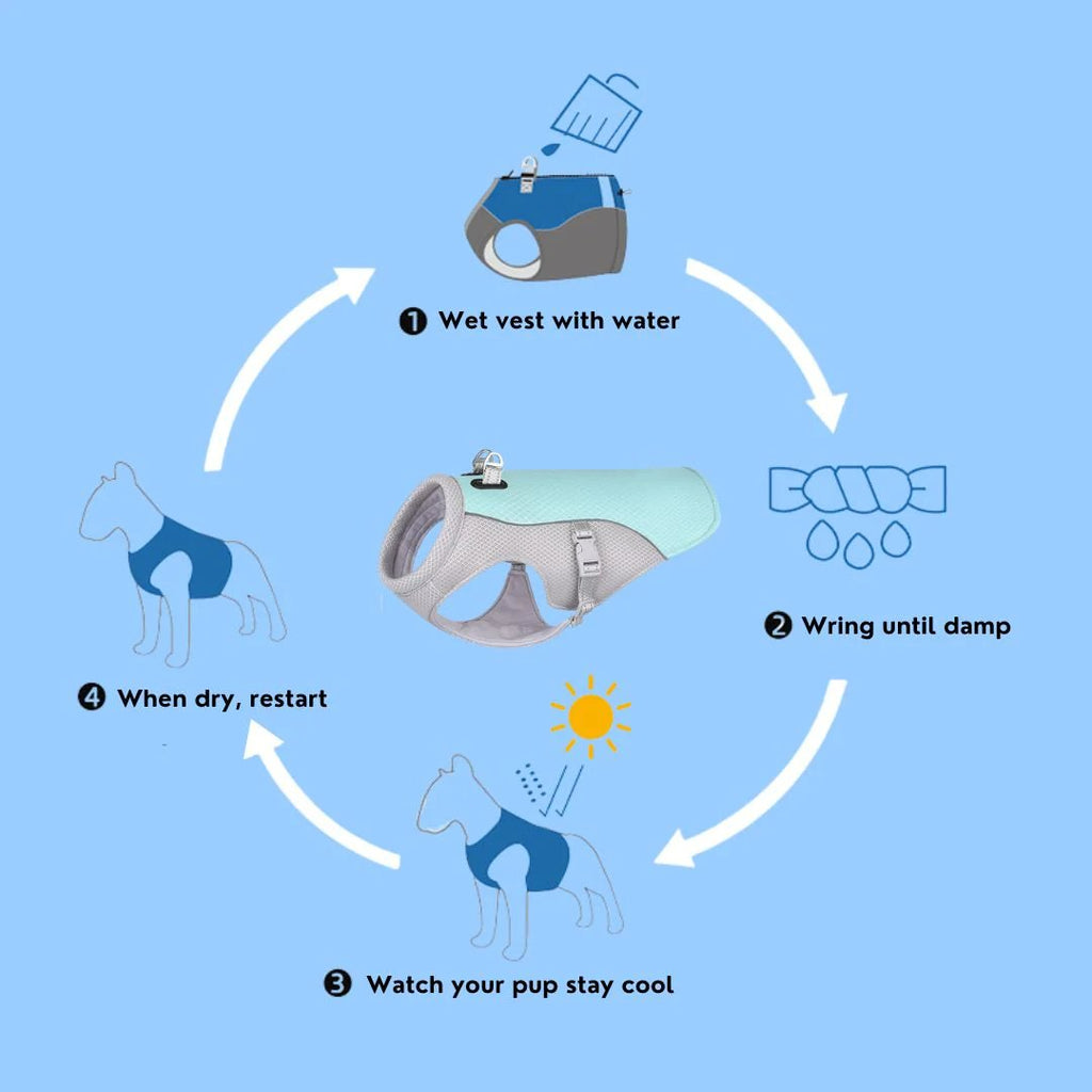 💗LAST DAY SALE 50% OFF⚡50K+ SOLD!!🐾🐕 Dog Summer Ice Cooling Prote🐕‍🦺💦