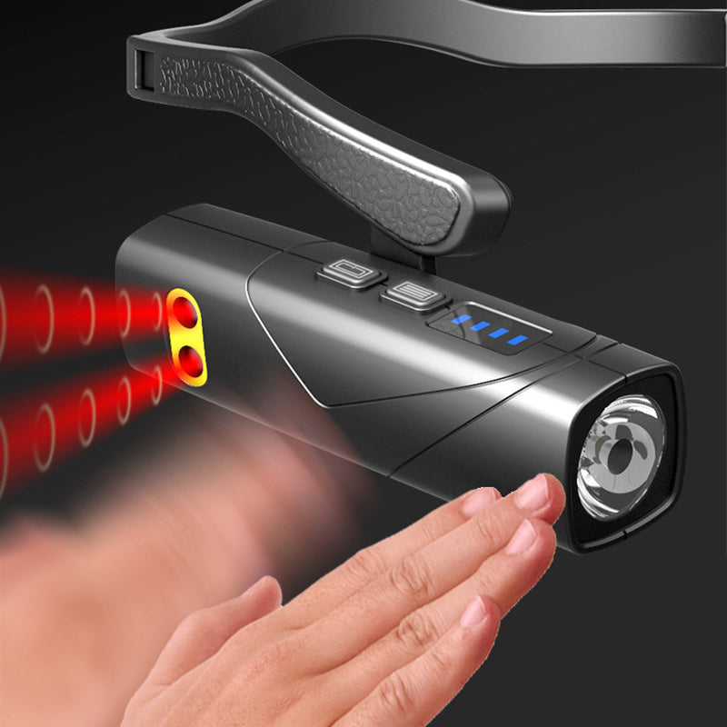 💡 40% OFF NOW! 🔥 LED Rechargeable Ear Headlamp - Ultra-Light & Hands-Free, Perfect for Running and Night Activities ✨