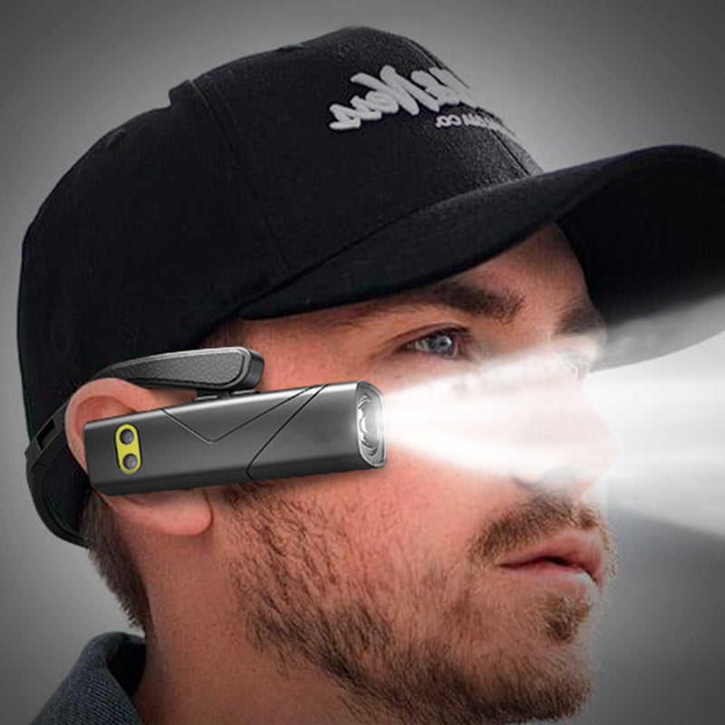 💡 40% OFF NOW! 🔥 LED Rechargeable Ear Headlamp - Ultra-Light & Hands-Free, Perfect for Running and Night Activities ✨