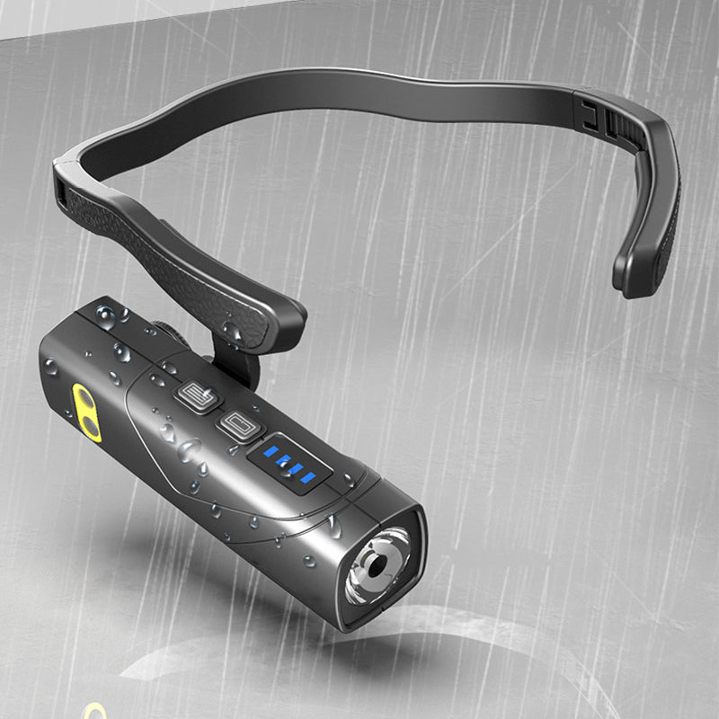 💡 40% OFF NOW! 🔥 LED Rechargeable Ear Headlamp - Ultra-Light & Hands-Free, Perfect for Running and Night Activities ✨