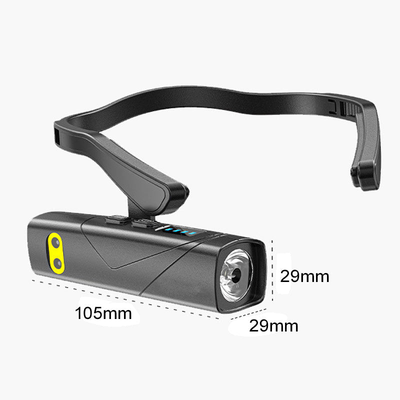 💡 40% OFF NOW! 🔥 LED Rechargeable Ear Headlamp - Ultra-Light & Hands-Free, Perfect for Running and Night Activities ✨