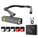 💡 40% OFF NOW! 🔥 LED Rechargeable Ear Headlamp - Ultra-Light & Hands-Free, Perfect for Running and Night Activities ✨