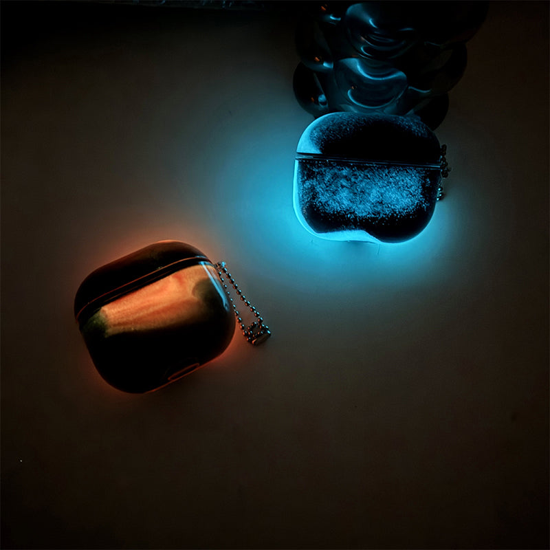 Luminous Quicksand AirPod Case for AirPods 1/2/3/4/Pro 2 - Shock Absorbing and Protective
