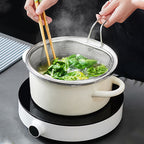 📢📢40% OFF !! ⏰Stainless Steel Sieve with Handle🥄🫕