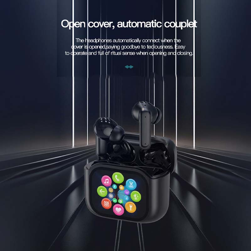 🎧 Touch-sensitive compact earbuds with crystal-clear sound quality🛍️
