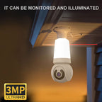🔥Smart WiFi security camera with lighting