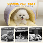 🐶😸Warmth Cozy Comfort Plush Pet Cave
