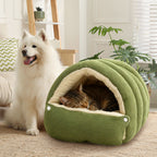 🐶😸Warmth Cozy Comfort Plush Pet Cave