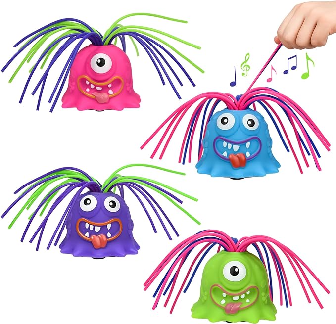 👾 49% OFF NOW! 🧸 Hair Pulling Monster Stress Relief Toy - Stretchy Sensory Fidget Tool for Anxiety & Focus, Safe for Kids/Adults 🎯✨