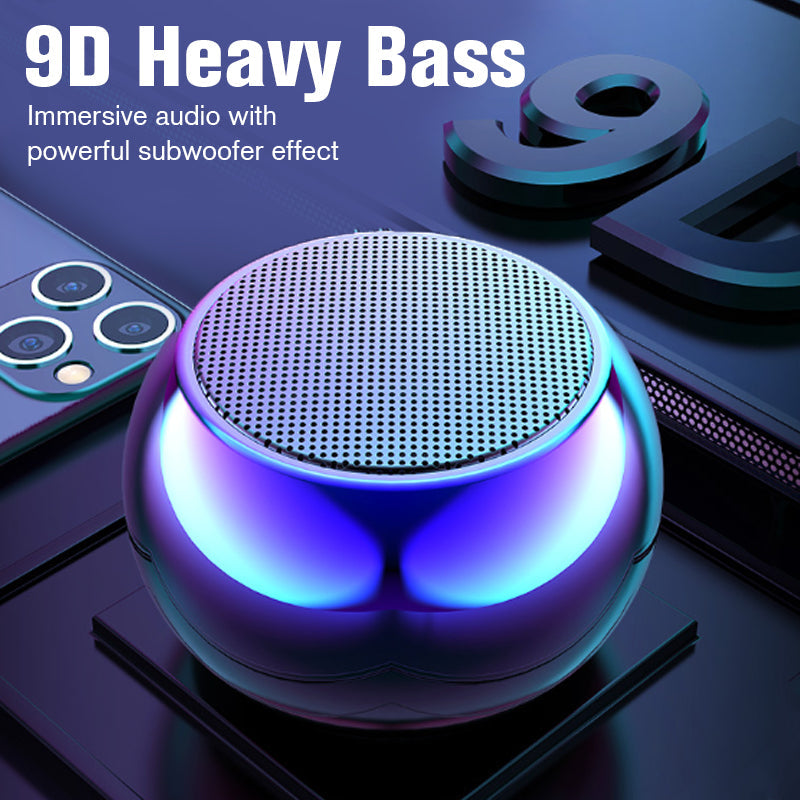 🔊 HOT SALE - BUY 2 GET 1 FREE! ✨ Mini HiFi Bluetooth Speaker - 5W Stereo Sound with 10-Hour Battery for Travel & Home Use 🎶📦