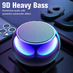 🔊 HOT SALE - BUY 2 GET 1 FREE! ✨ Mini HiFi Bluetooth Speaker - 5W Stereo Sound with 10-Hour Battery for Travel & Home Use 🎶📦