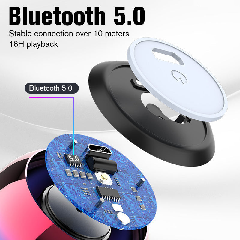 🔊 HOT SALE - BUY 2 GET 1 FREE! ✨ Mini HiFi Bluetooth Speaker - 5W Stereo Sound with 10-Hour Battery for Travel & Home Use 🎶📦
