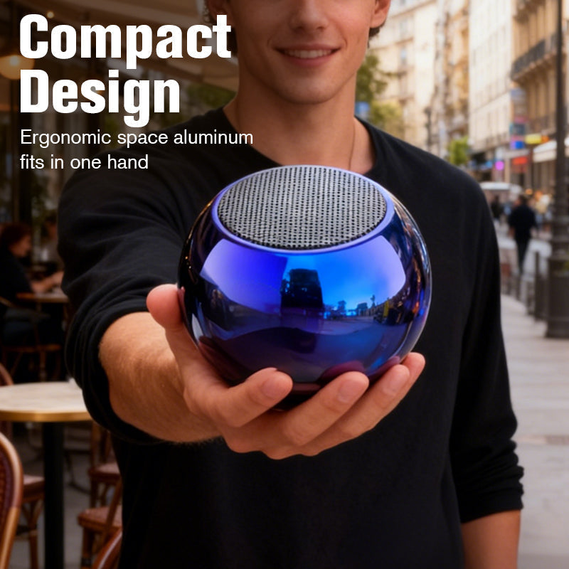 🔊 HOT SALE - BUY 2 GET 1 FREE! ✨ Mini HiFi Bluetooth Speaker - 5W Stereo Sound with 10-Hour Battery for Travel & Home Use 🎶📦
