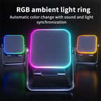 🎶📱5-in-1 Wireless Induction Bluetooth Speaker with Adjustable Phone Stand
