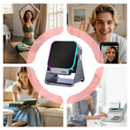 🎶📱5-in-1 Wireless Induction Bluetooth Speaker with Adjustable Phone Stand
