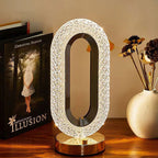 🥳SUMMER HOT SALE🥳💞50K+ SOLD!💥50% OFF! 🔥✨Rechargeable Luxury Crystal LED Night Light Lamp