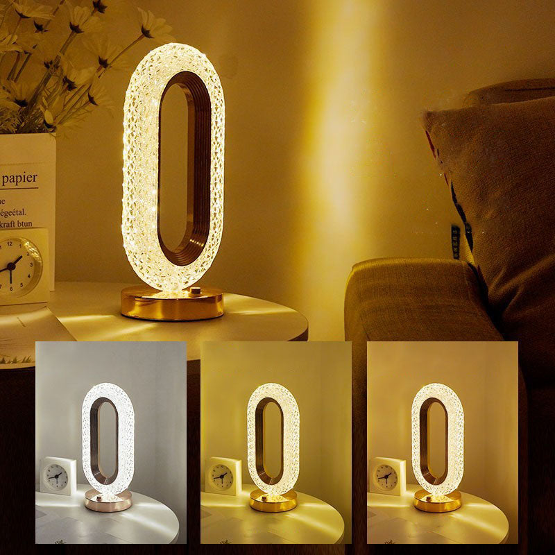 🥳SUMMER HOT SALE🥳💞50K+ SOLD!💥50% OFF! 🔥✨Rechargeable Luxury Crystal LED Night Light Lamp