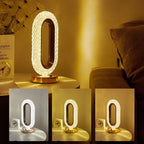 🥳SUMMER HOT SALE🥳💞50K+ SOLD!💥50% OFF! 🔥✨Rechargeable Luxury Crystal LED Night Light Lamp