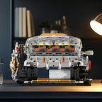 🎉Final Day Sale: 49% OFF + FREE SHIPPING🔥 - Building Blocks OHV V8 Small-Block Engine Model Kit
