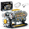 🎉Final Day Sale: 49% OFF + FREE SHIPPING🔥 - Building Blocks OHV V8 Small-Block Engine Model Kit