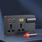 ⚡🔋Portable Car Inverter 12V/24V to 220V with Digital Display