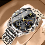 🔥HOT STYLE🔥 Men's Waterproof Quartz Watch - Stylish & Durable, Perfect for Daily Wear and Outdoor Activities ✨