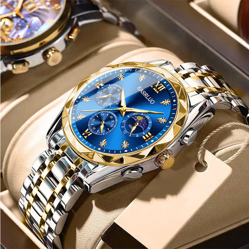 🔥HOT STYLE🔥 Men's Waterproof Quartz Watch - Stylish & Durable, Perfect for Daily Wear and Outdoor Activities ✨
