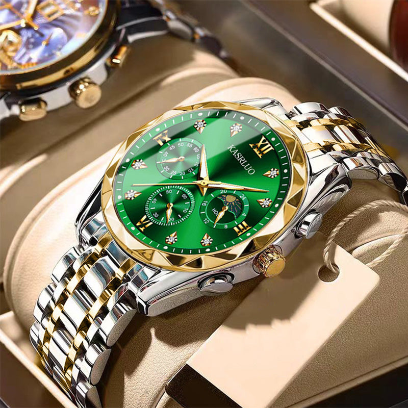 🔥HOT STYLE🔥 Men's Waterproof Quartz Watch - Stylish & Durable, Perfect for Daily Wear and Outdoor Activities ✨