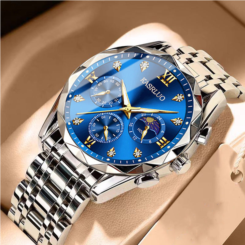 🔥HOT STYLE🔥 Men's Waterproof Quartz Watch - Stylish & Durable, Perfect for Daily Wear and Outdoor Activities ✨