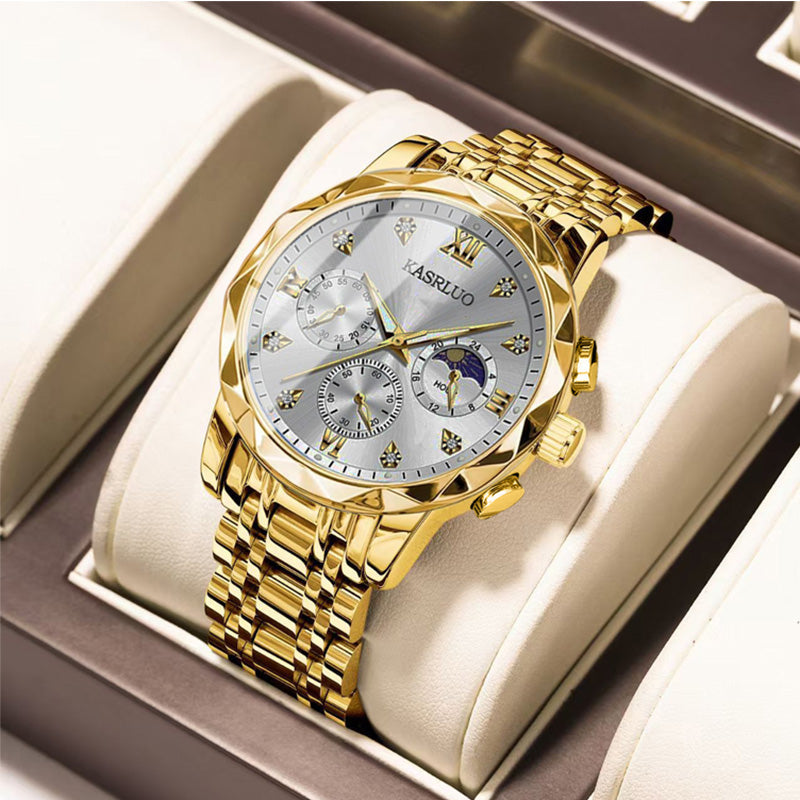 🔥HOT STYLE🔥 Men's Waterproof Quartz Watch - Stylish & Durable, Perfect for Daily Wear and Outdoor Activities ✨