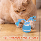 🏆 Hot Sale -49% OFF ✨Interactive Rolling Cat Ball with Bird Sounds