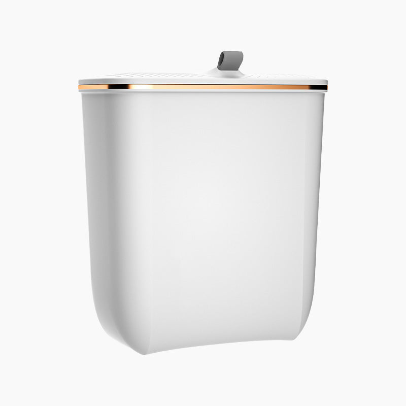Hanging Kitchen Bin with Lid – No Smell, Space-Saving Rubbish Bin for Cabinet/Wall Use