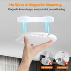 💥Big Sale-50% Off💡Rechargeable Motion Sensor Ceiling Light with Remote - Magnetic Wireless Ceiling Light Battery Powered