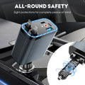 ⚡ BUY 2 GET 1 FREE! ✨ Ultra-fast 4-in-1 Car Charger 90W – With Retractable Cables & Ambient Starlight 🚗🌌