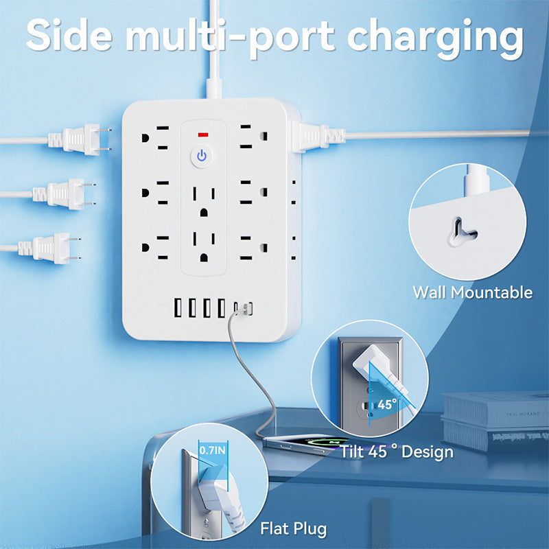 ✨🔥Hot Sale Deals-20-in-1 Power Strip with Overload Protection🔌