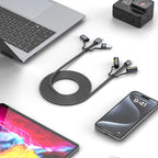 Multi-Function Braided Charging Cable