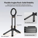📢📢49% off!! ⏰ Magnetic Mount – 5-in-1 Mini Tripod with Dual MagSafe Magnets, Foldable Hook & Arca-Swiss Base! 📱🎥