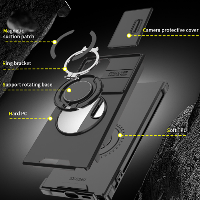 🥳2026 HOT SALE🥳💞50K+ SOLD!🎬🔥 49% OFF! 3-in-1 Magnetic Case for Samsung – Snap & Go Stand + Raised Camera Guard + Full Protection. Your all-in-one daily shield. 🛡️🧲