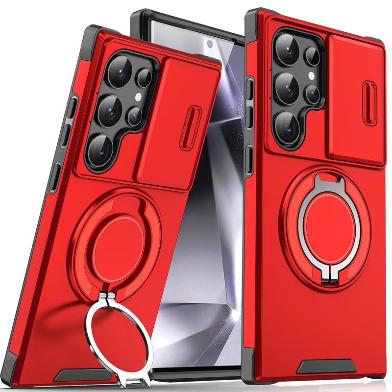🥳2026 HOT SALE🥳💞50K+ SOLD!🎬🔥 49% OFF! 3-in-1 Magnetic Case for Samsung – Snap & Go Stand + Raised Camera Guard + Full Protection. Your all-in-one daily shield. 🛡️🧲