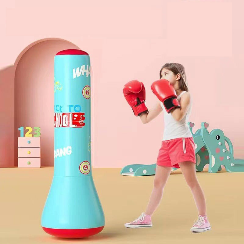 🎉 49% off ! 🥊🎈 Kids Inflatable Boxing Tumbler – Safe, Bouncy Fun That Builds Coordination & Confidence