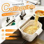 🧺 BUY 3 GET 1 FREE! 🍅 Collapsible Faucet-Hanging Sink Strainer Basket – Hanging, practical & easy to clean – Perfect for fruits, veggies or kitchen utensils – space-saving and versatile 🥦✨
