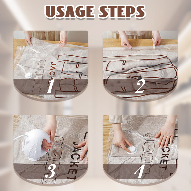 ⏰ Now only 49% off!🔥Hanging Vacuum Storage Bags