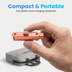 🔋 50% OFF NOW! ⚡ Fast Charging Adapter with 360° Foldable Phone Stand – Universal Compatibility, Compact Design & Hands-Free Viewing 📱